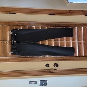 International Concepts Skinny Straight Leg Black Jeans